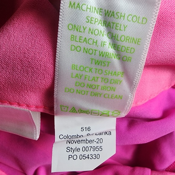 Lilly Pulitzer Luxletic 4 Pink Skort Athletic‎ Skirt Golf Pickleball Shorts - Picture 8 of 10